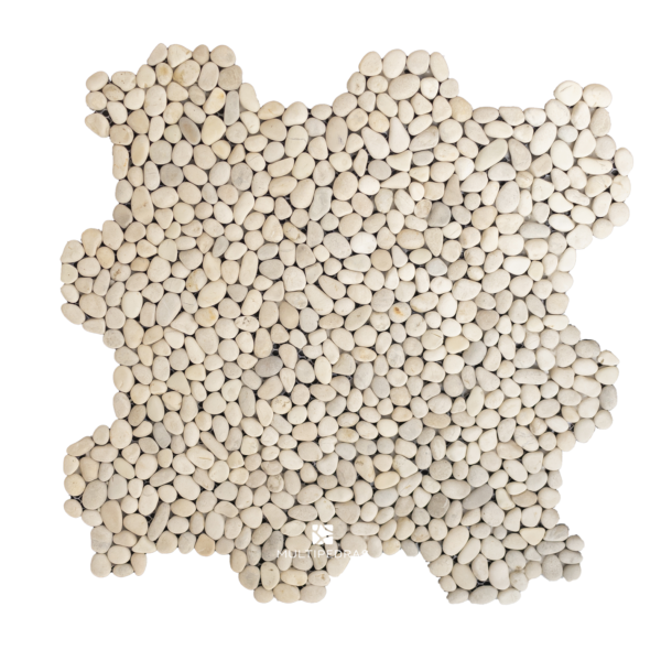 1042 - SEIXO TELADO MINI BRANCO 31,5x31,5CM