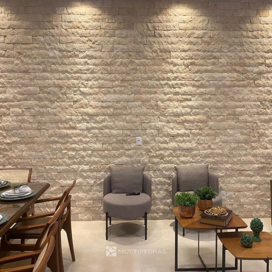 1522 - TRAVERTINO LUXOR ROCKFACE 10X30CM - Imagem 3